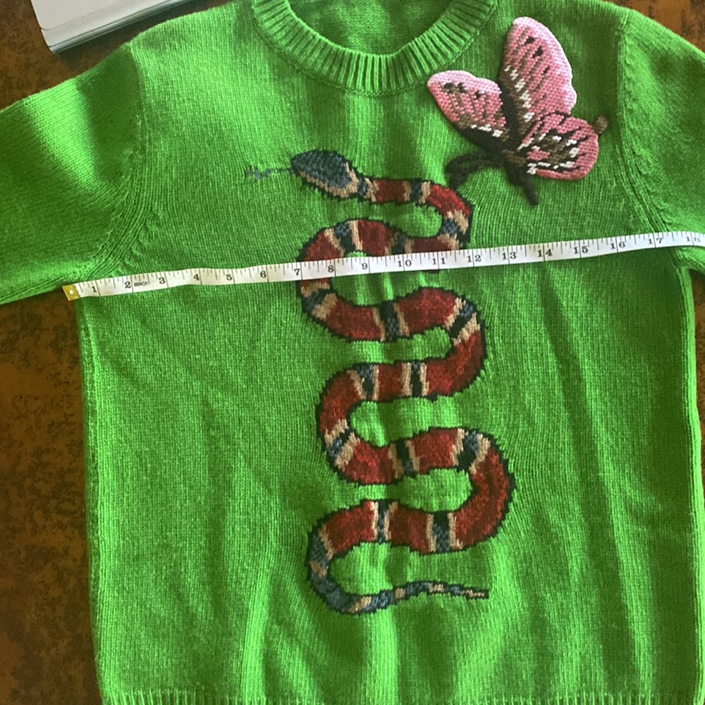 COPY - Gucci
Women's Snake Intarsia Knit Crew Neck Jumpe - Picture 11 of 16